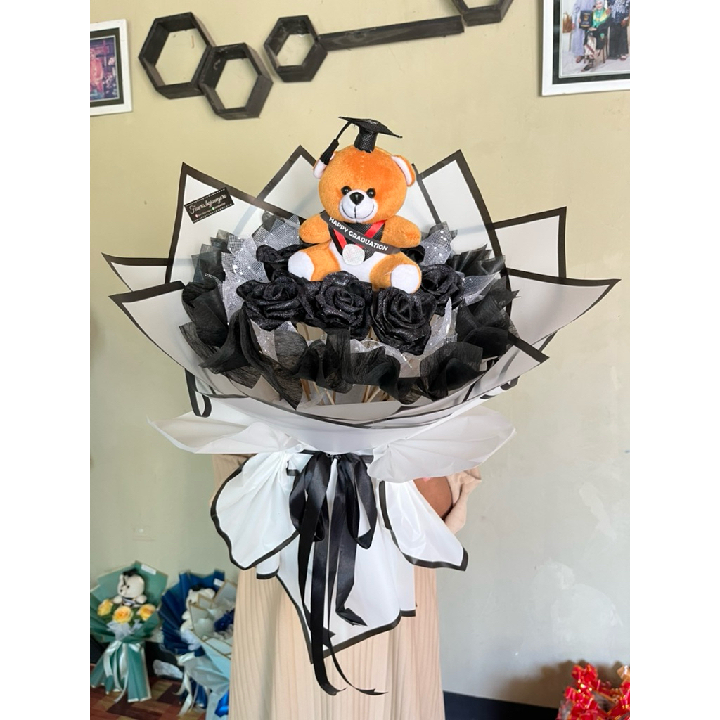 

buket pita satin ready stock