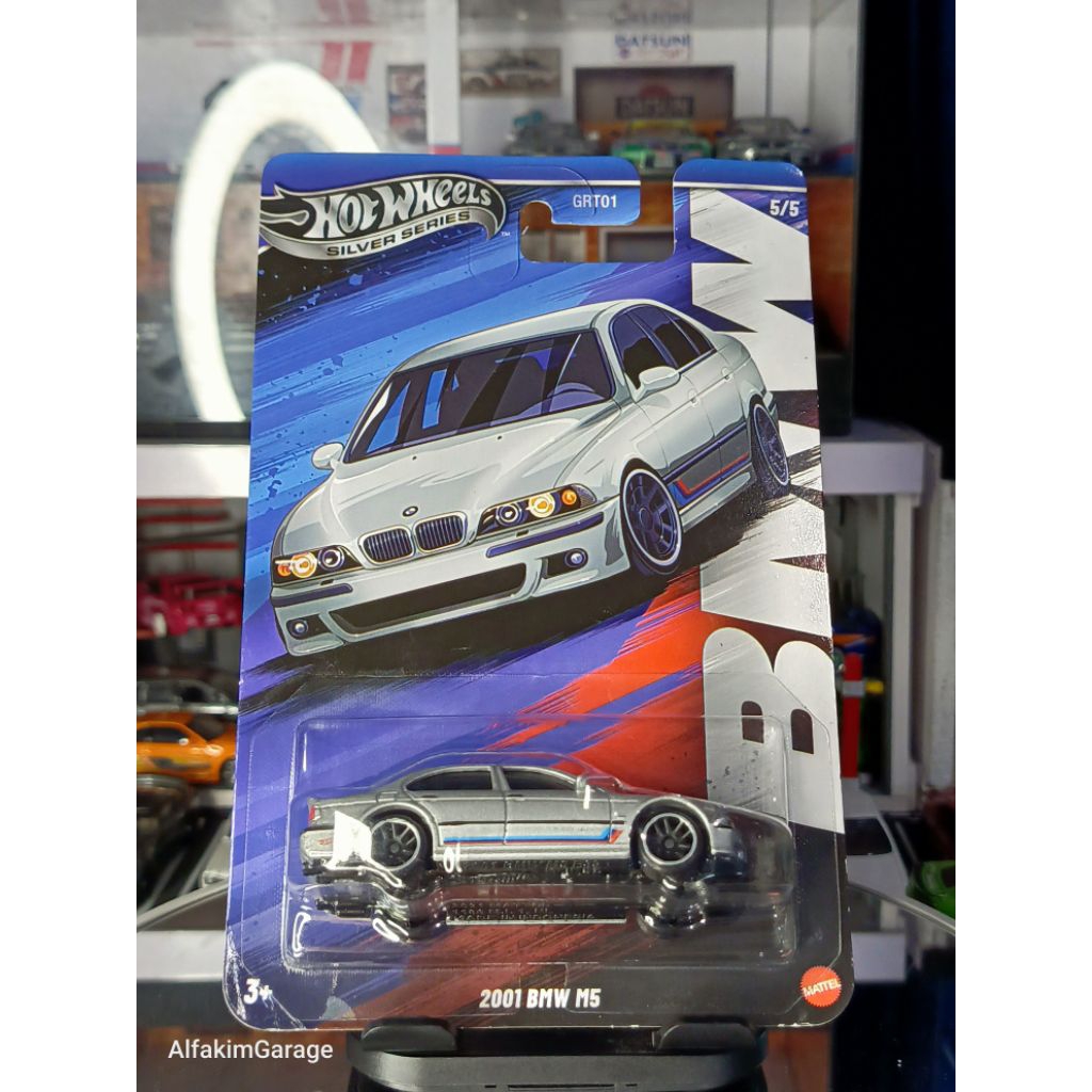 Hot Wheels Silver Series and Matchbox BMW M5 and Mercedes-Benz