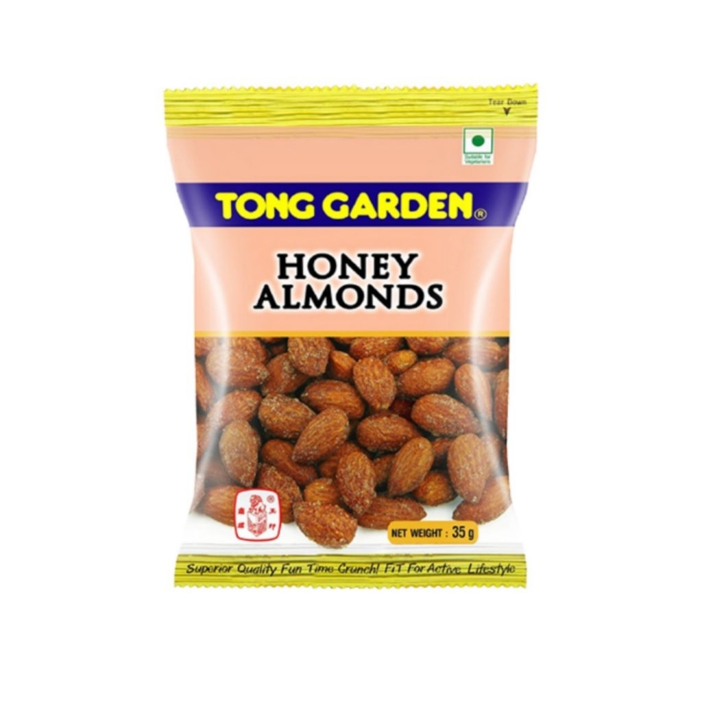 

Tong Garden Kacang Honey Almonds 35 g