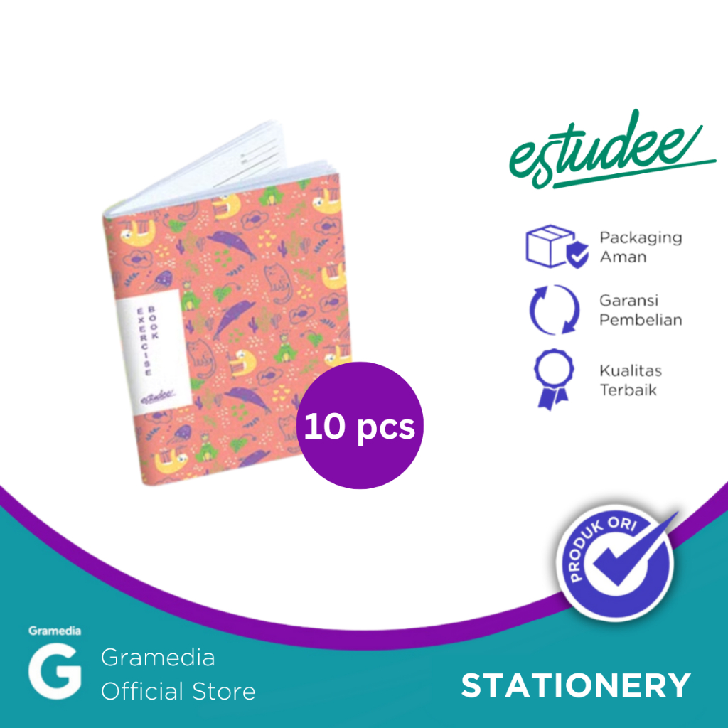 

Gramedia Pettarani - ESTUDEE F KWARTO 58 FANCY PATTERN ISI 10