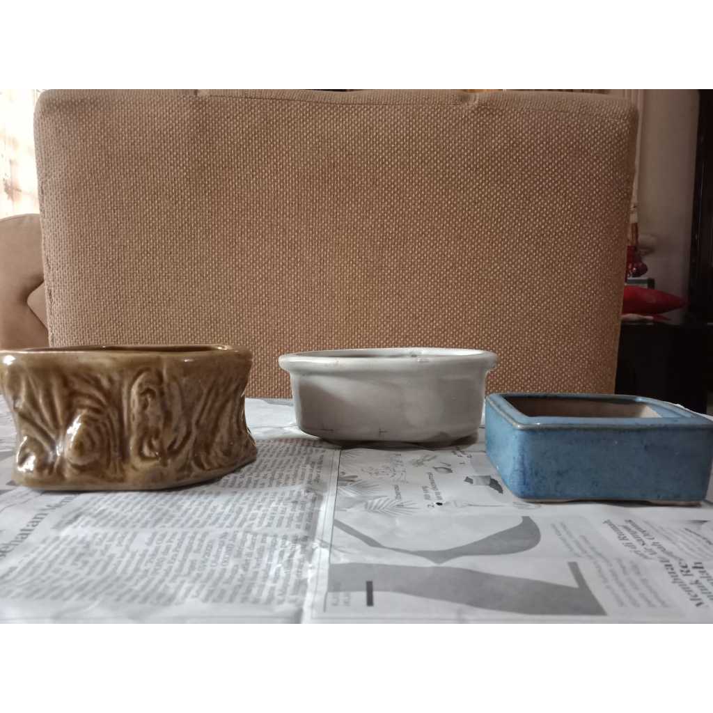 Pot Keramik Bonsai Mini