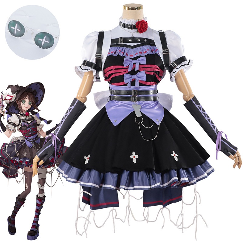 Identity V cos Emma Woods cosplay costume suit
