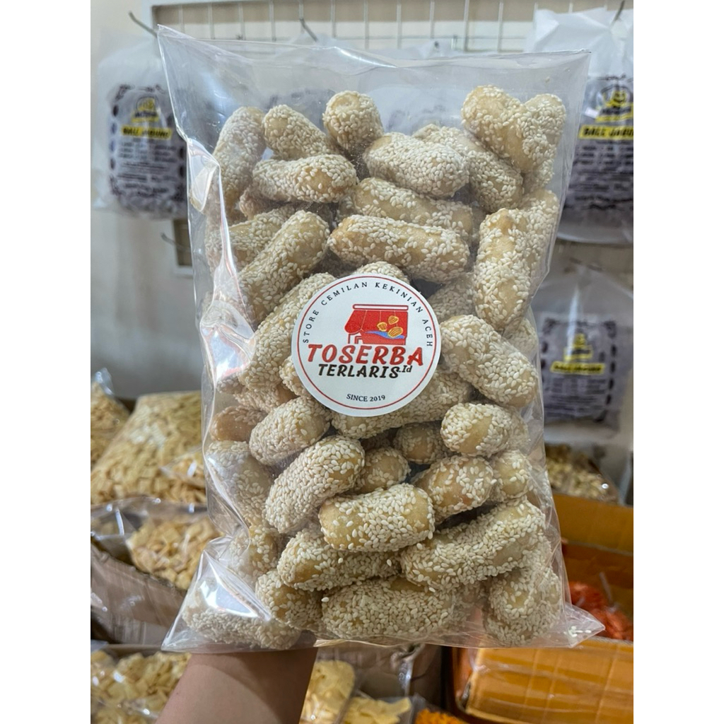 

[Ready Aceh] Kue Wijen putih viral berat 500 gram