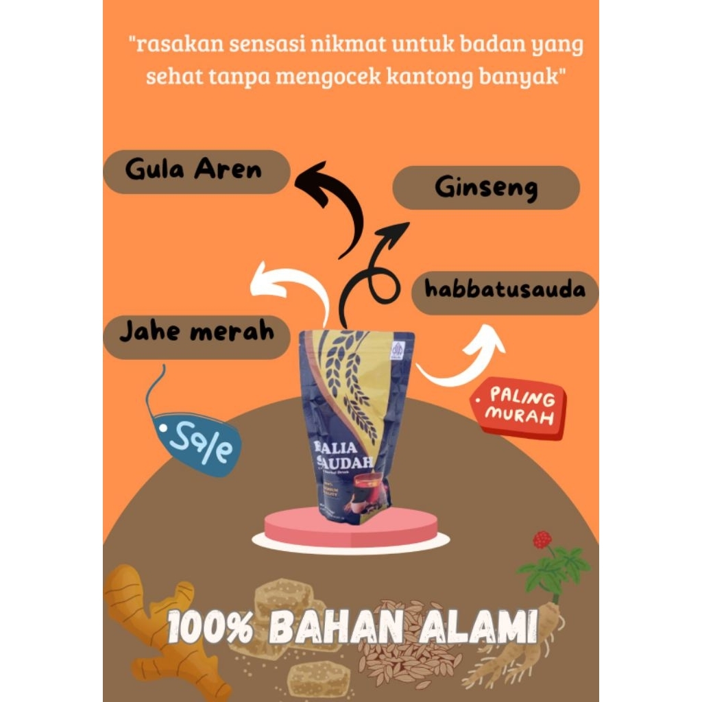 

Halia Saudah Luxury herbal Drink