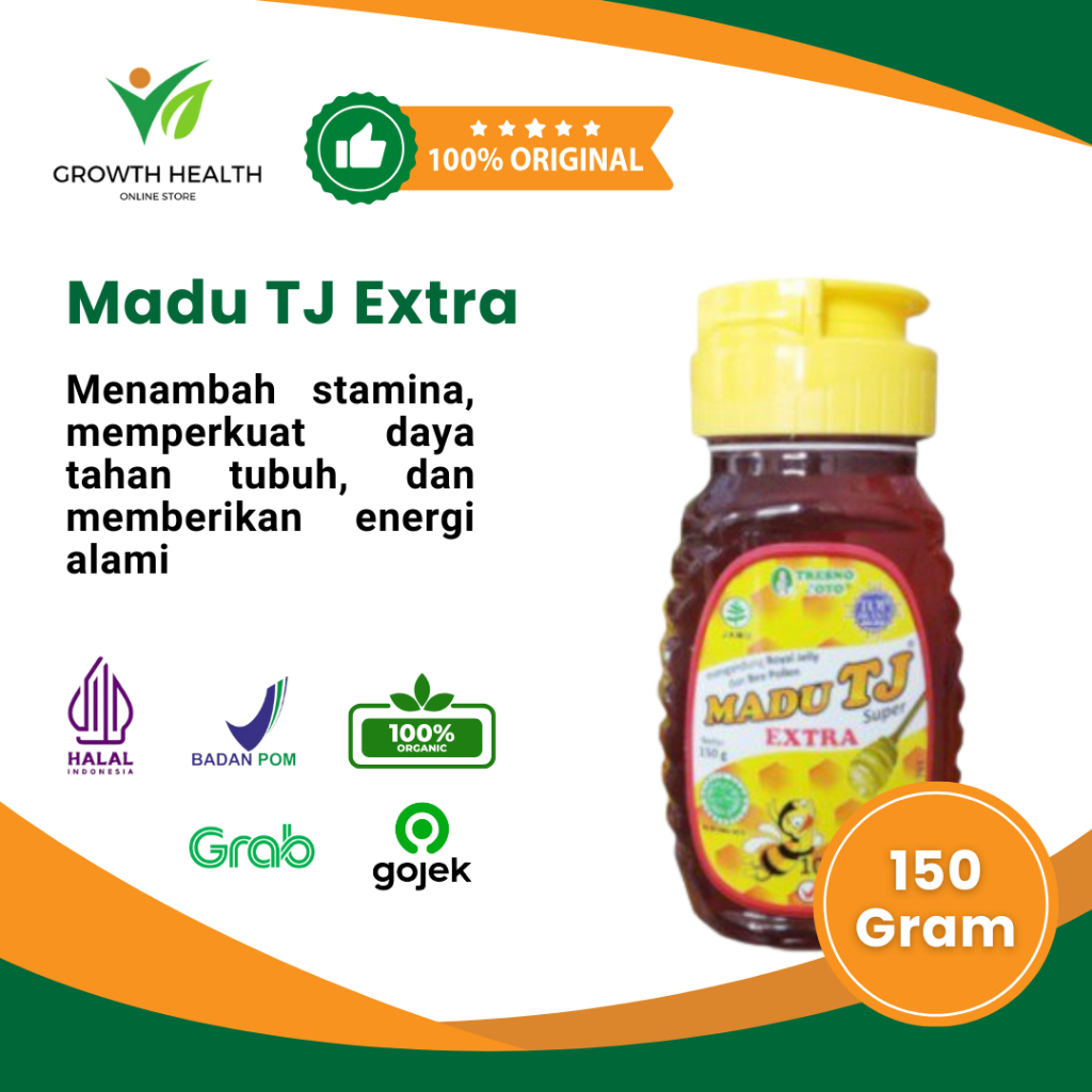 

Madu TJ Extra 150g Madu Murah Memelihara Kesehatan