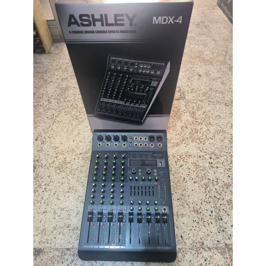 Mixer Ashley MDX4 MDX 4 Original 4 Channel