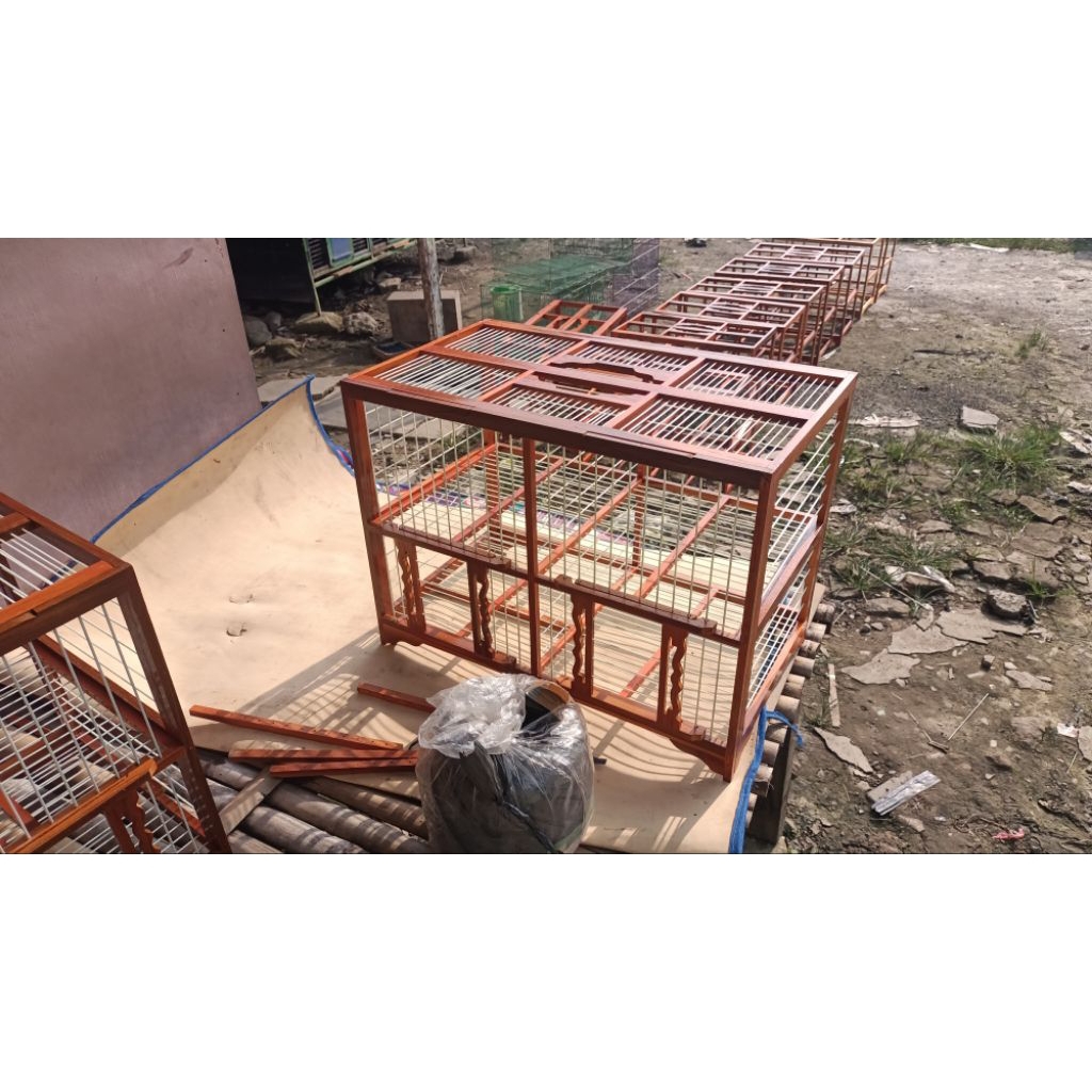 dondang pintu 4 kayu jati uk jumbo