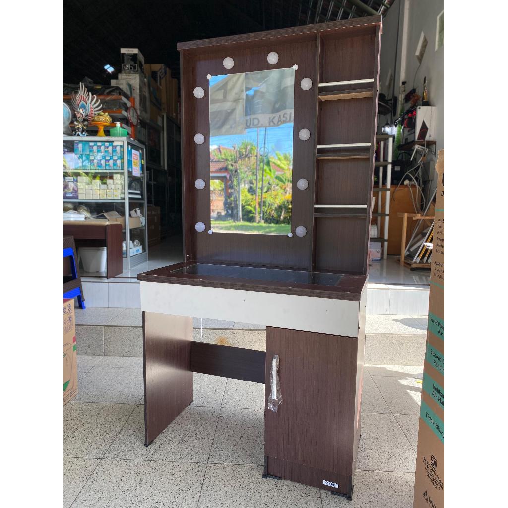 Meja Rias Wakanda  Edelweis Lampu LED