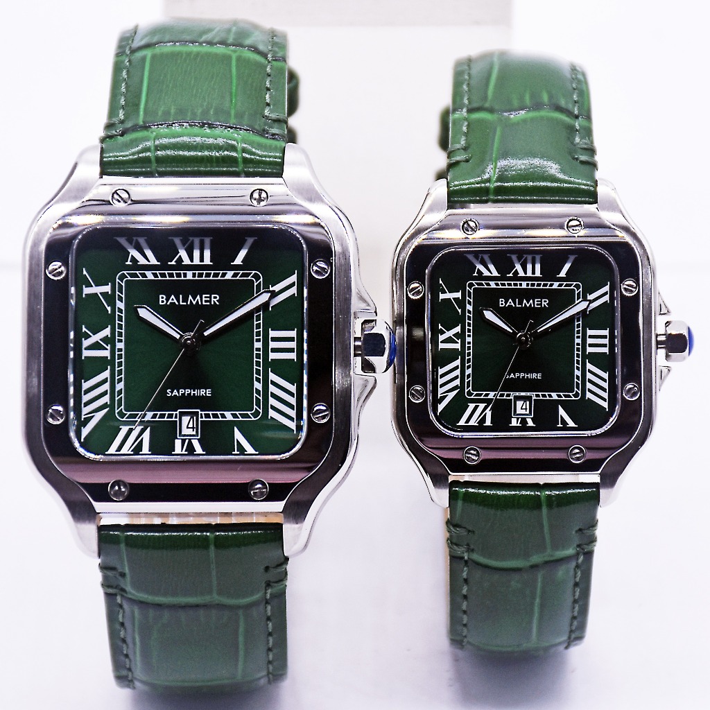 BALMER 8206 JAM TANGAN COUPLE ORIGINAL BALMER-SAPPHIRE GLASS