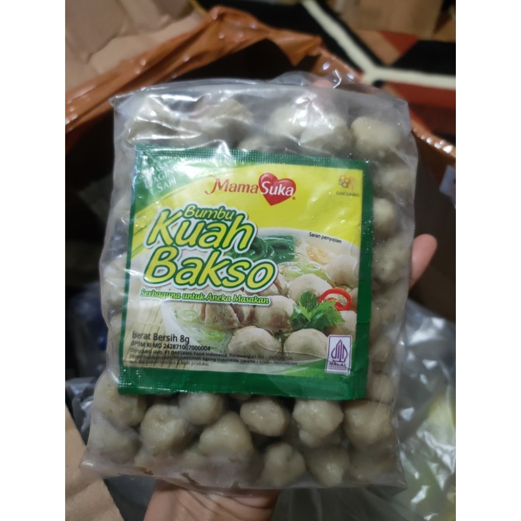 

KHUSUS AREA SUMBAR - Bakso Pentol Mini berat 200gr