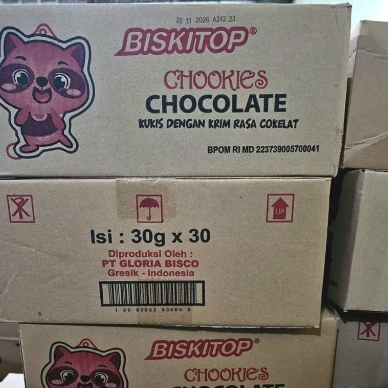 

BISKITOP MUSANG 1 KARTON | ISI 30PCS