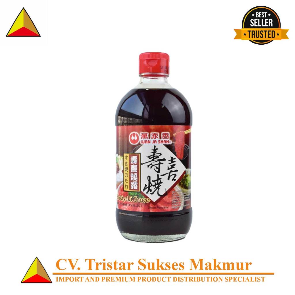 

WAN JA SHAN SUKIYAKI SAUCE 450ML