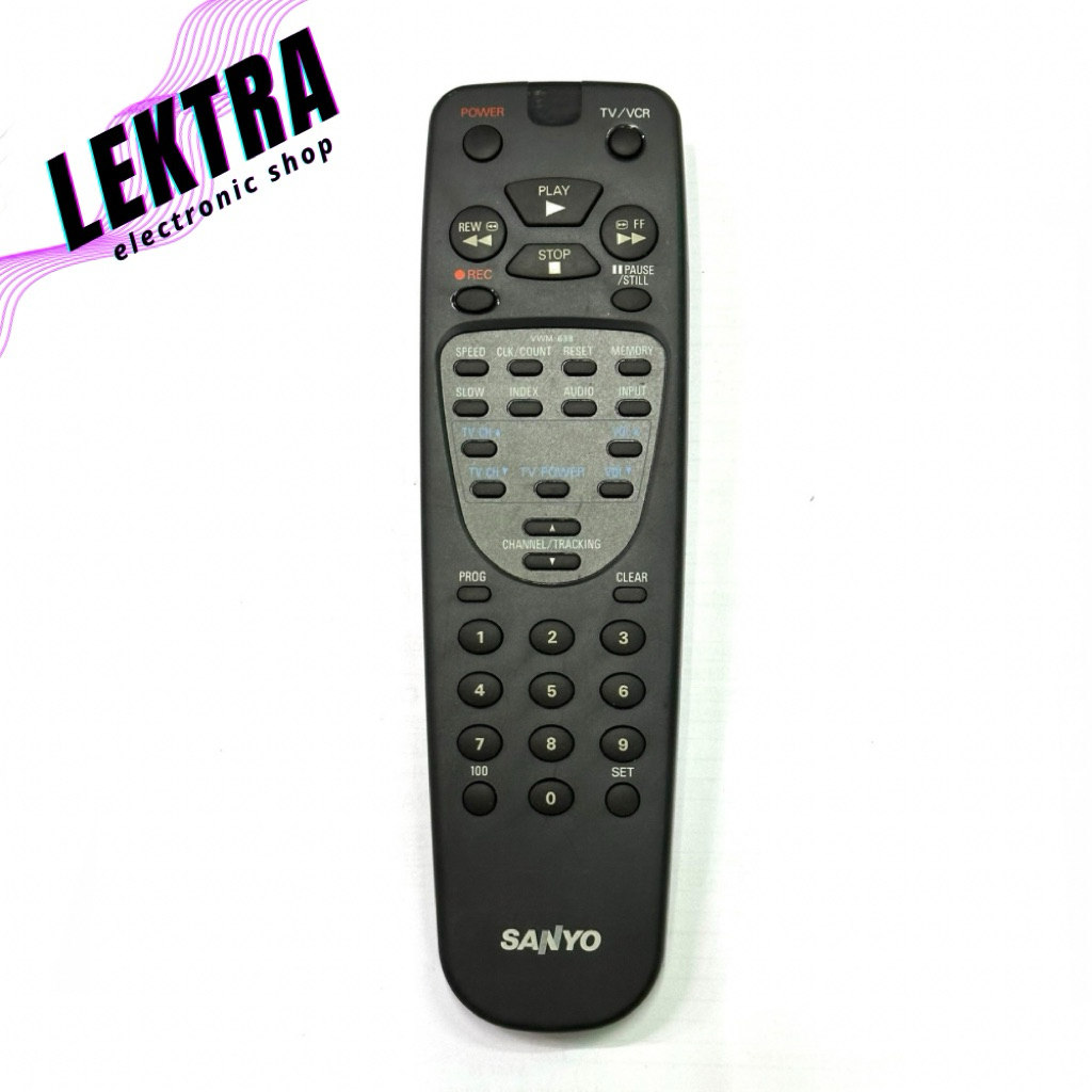 Remote SANYO Tape Compo Kompo Remot Control