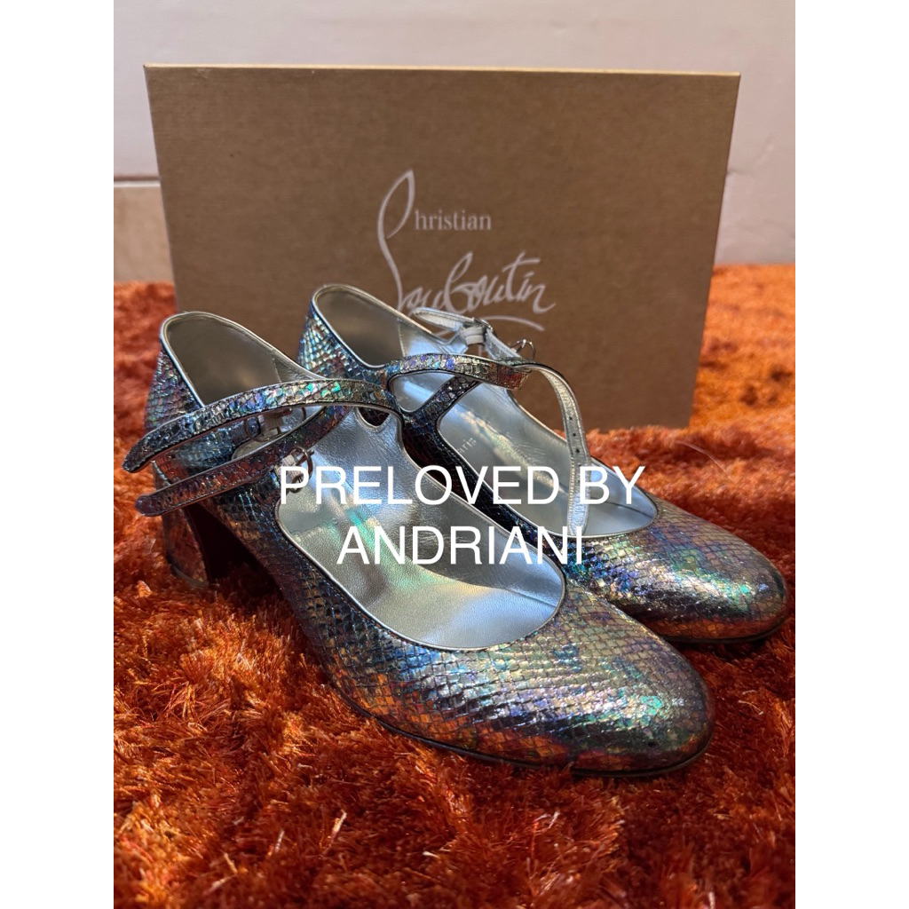 PRELOVED Christian Louboutin motif mermaid PRELOVED BY ANDRIANI