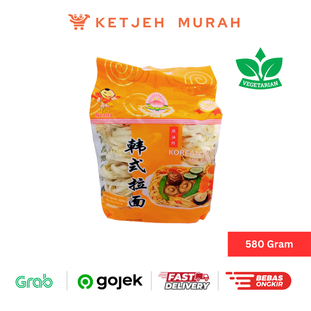 

Korean Noodles Xian Tou Brand 580 Gram [Vegetarian]