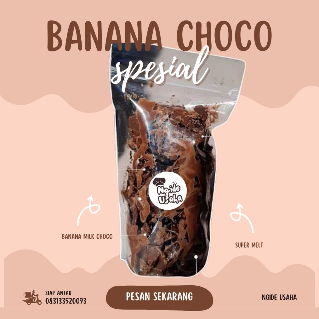 

[PISANG COKLAT LUMER] tersedia varian rasa chocolate matcha strawberry milk vanila tiramisu bubble gum manis enak murah makanan dan cemilan sehat