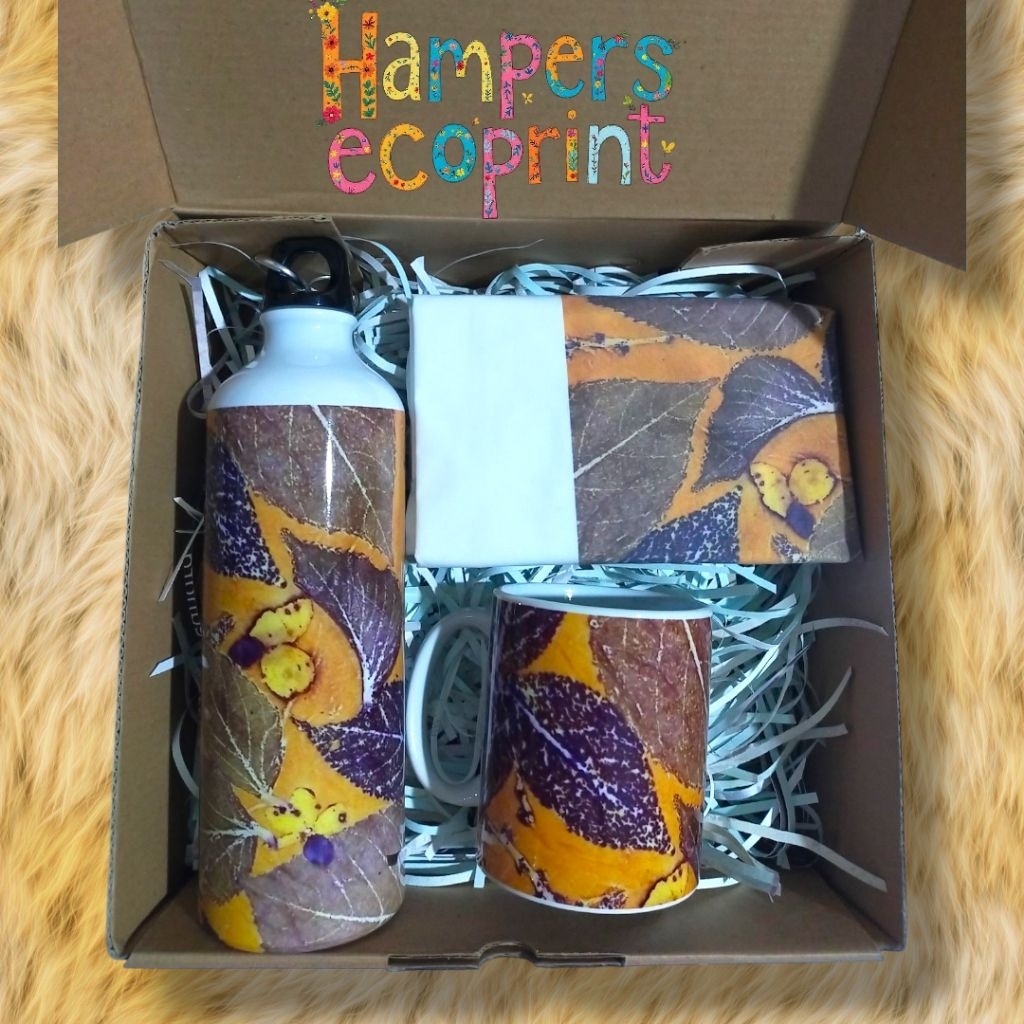 hampers paket bundling mug tumbler ecoprint hemat