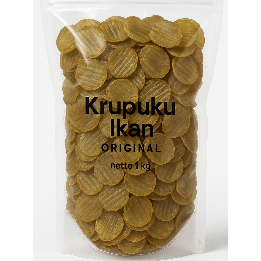 

Kerupuk ikan lemuru mentah 1 kg