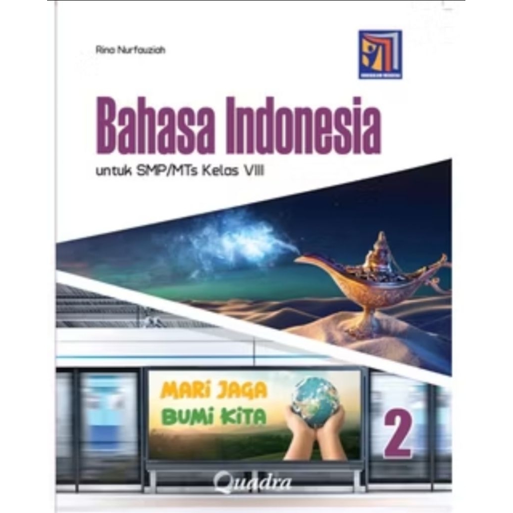 Bahasa Indonesia Kelas VIII (8) SMP Kurikulum Merdeka Quadra