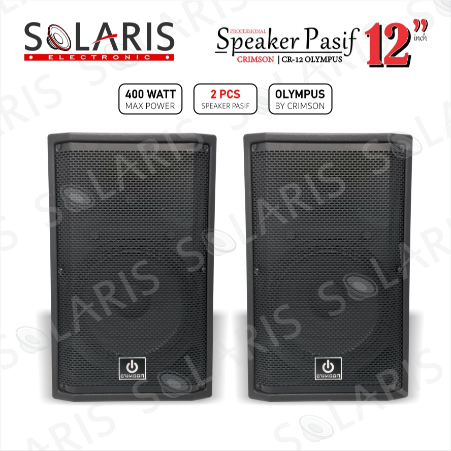 Speaker Pasif 12 Inch CRIMSON Cr-12 Olympus 400 Watt