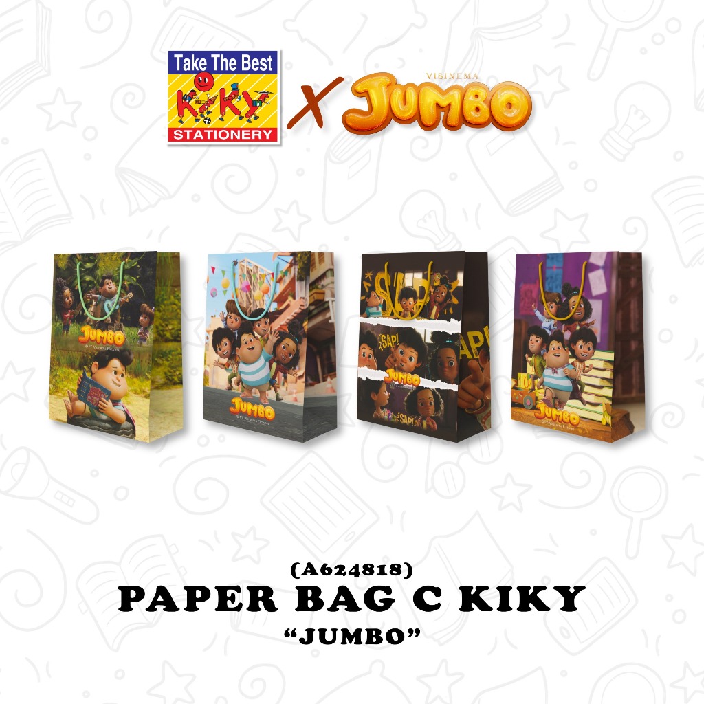 

KIKY X JUMBO Edisi Spesial Tas Tali C Glossy Import Quality