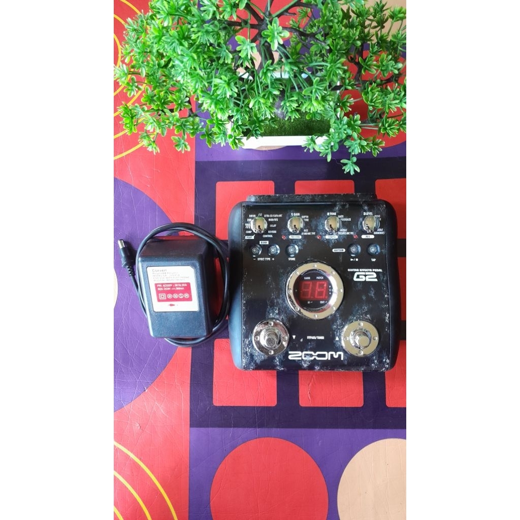 efek gitar zoom g2 bekas