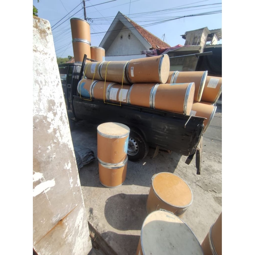 kursi cafe 5 pcs tong kardus duplex bulat bekas mentahan tanpa motif serbaguna kokoh kuat