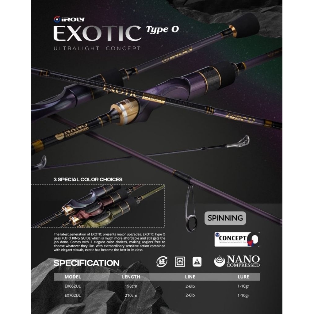 JORAN IROLY EXOTIC TYPE O UL FUJI