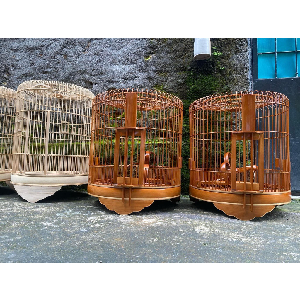 Sangkar Poksay Hongkong D42 Packing Kayu