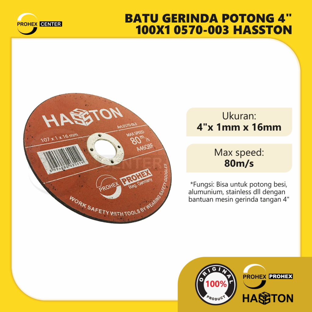 Prohex Batu Potong Cutting Prohex 4"x1