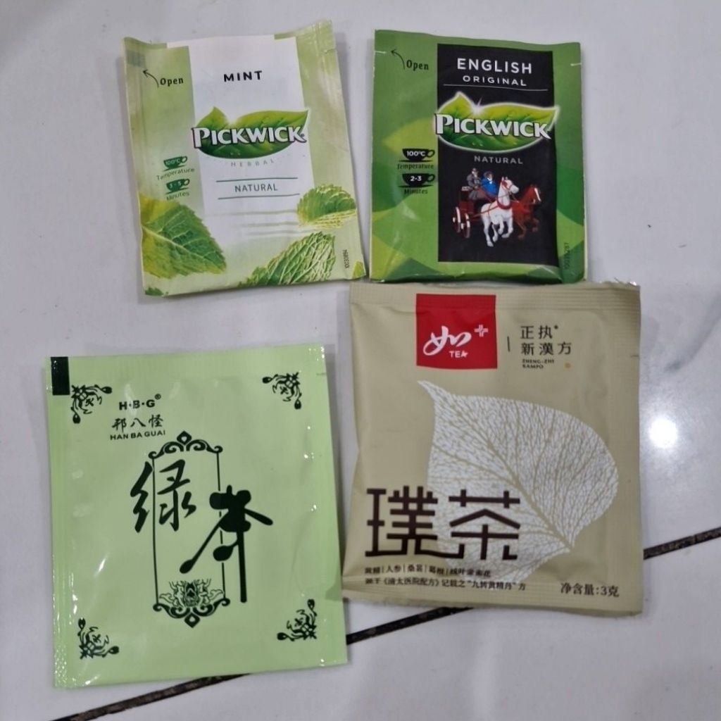 

(BACA DESKRIPSI) mixed tea ; macam teh sachet ecer pickwick han ba guai superstar