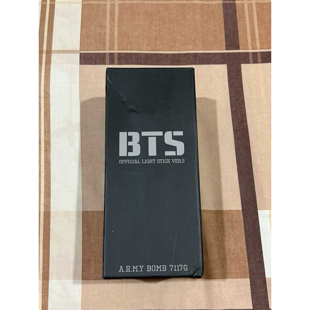 PRELOVED ARMYBOMB VER 2 SECOND FULLSET LIGHTSTICK BTS BANGTAN