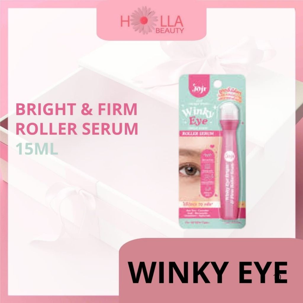 JOJI SECRET YOUNG WINKY EYE BRIGHT AND FIRM ROLLER SERUM 15ML / EYE ROLLER / EYE SERUM / SERUM DAN R