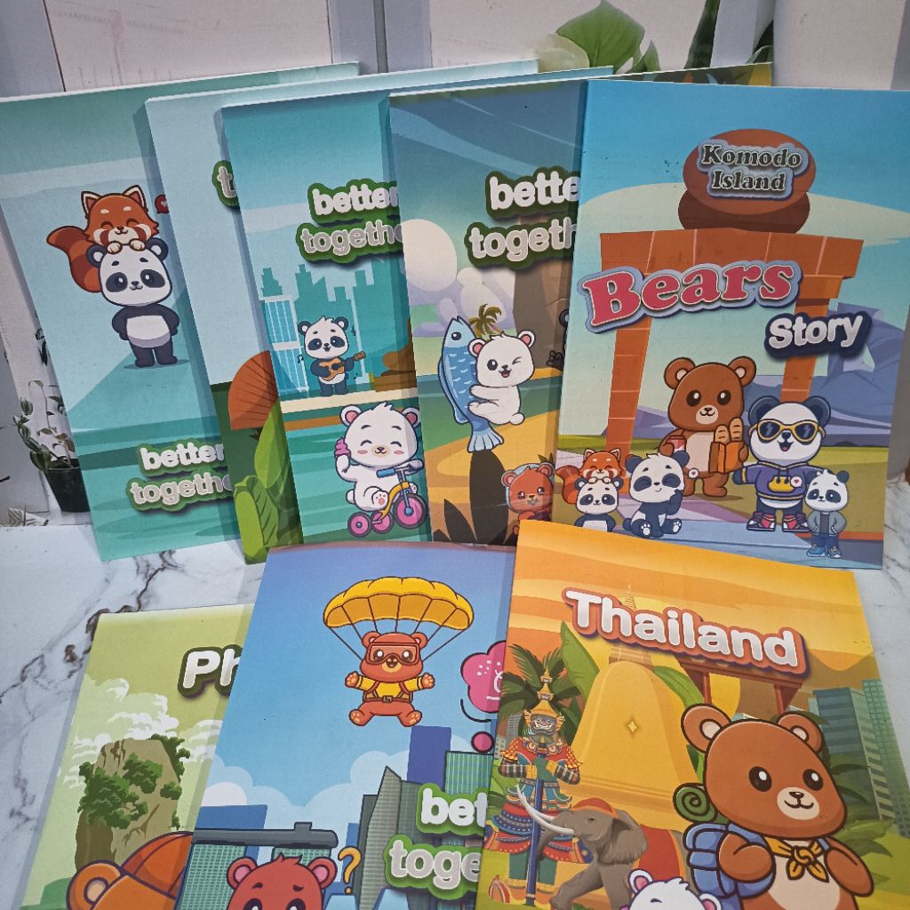 

Buku Tulis 10 pcs Isi 50 Lembar Termurah / Buku Tulis Sekolah /Buku Anak Anak Sekolah