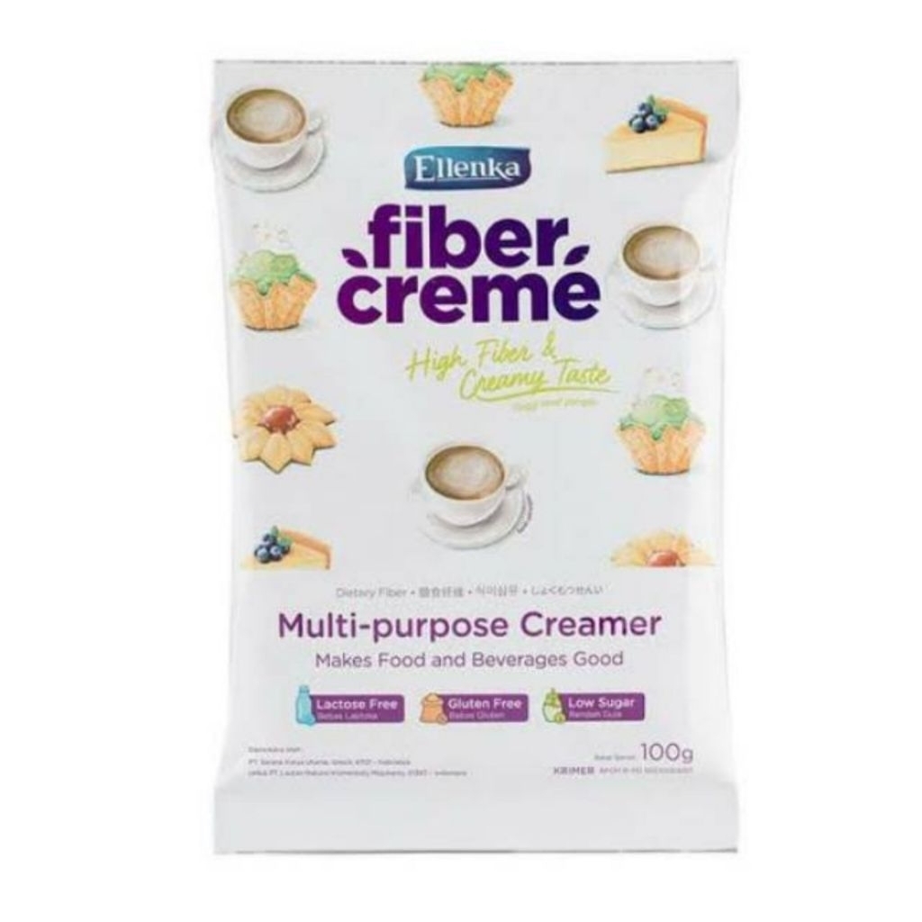 

Fiber Creme Sachet 100 gram Multipurpose Creamer / Krimer sehat