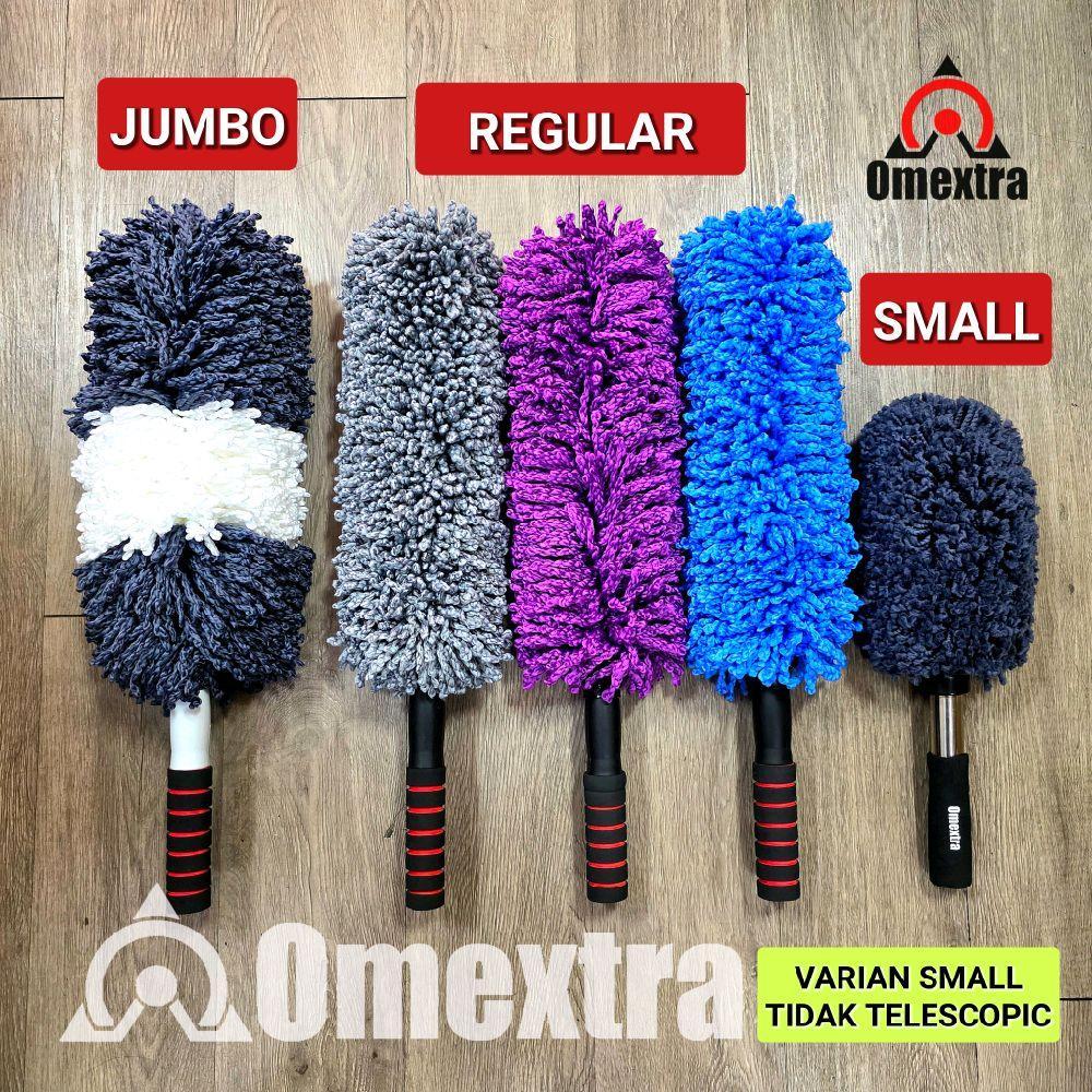 Omextra CarHome Microfiber Duster Telescopic Kemoceng Microfiber Mobil Kemoceng Jumbo Kemoceng Mini