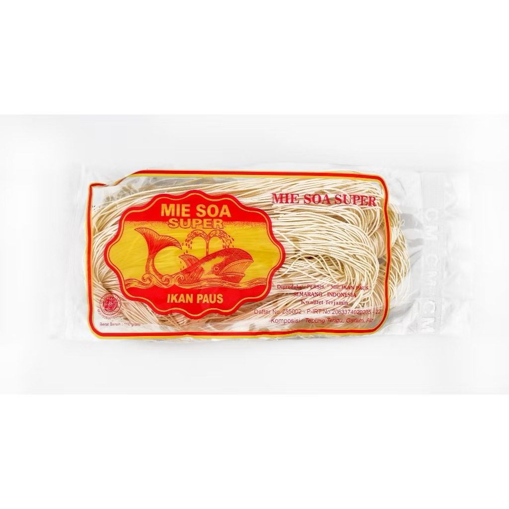 

Misua Super Ikan Paus/ Mi Sua / Miesoa / Mie Soa / Mie Suah