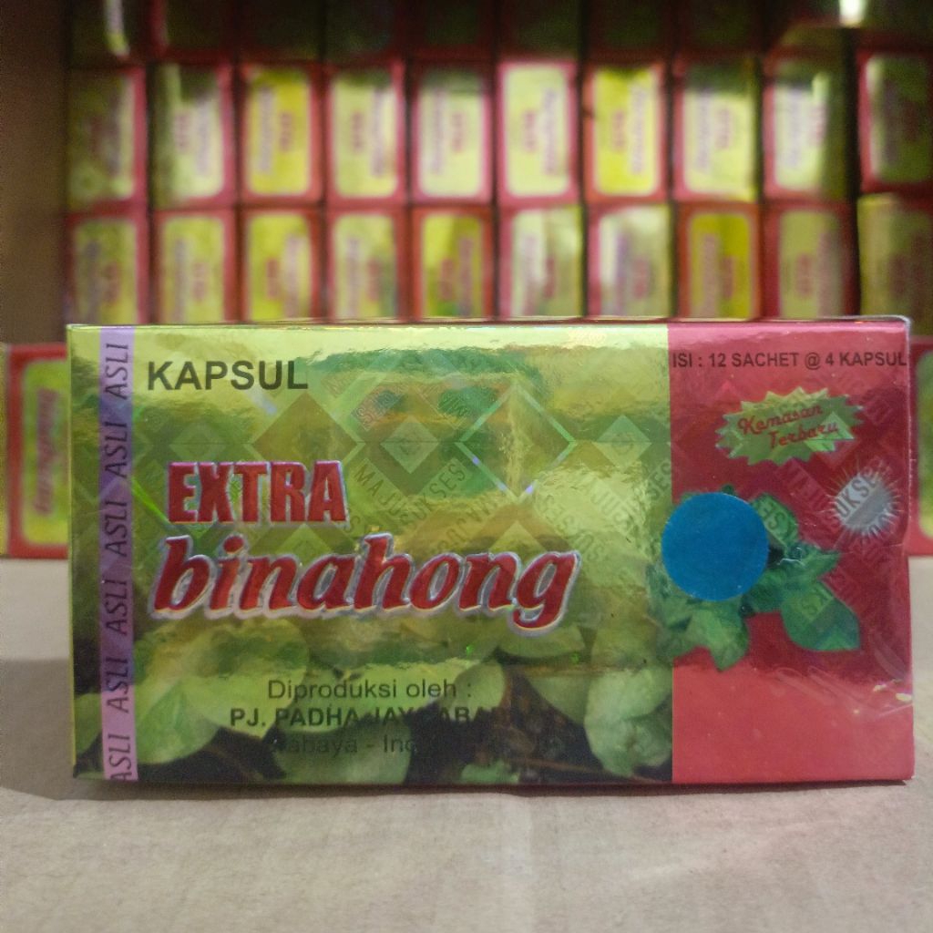Extra binahong kapsul asam urat Dll 100% ORI