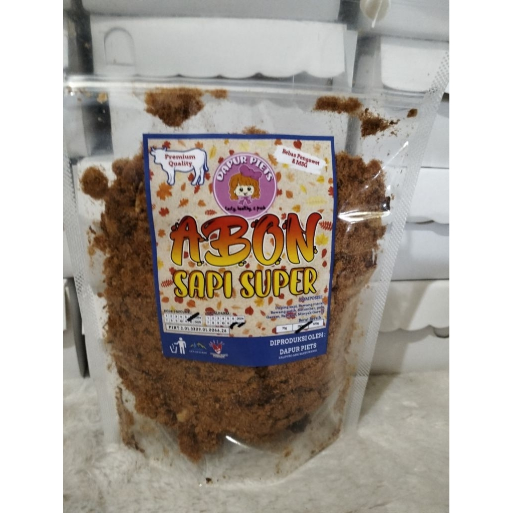 

Abon Sapi Super Dapur Piets