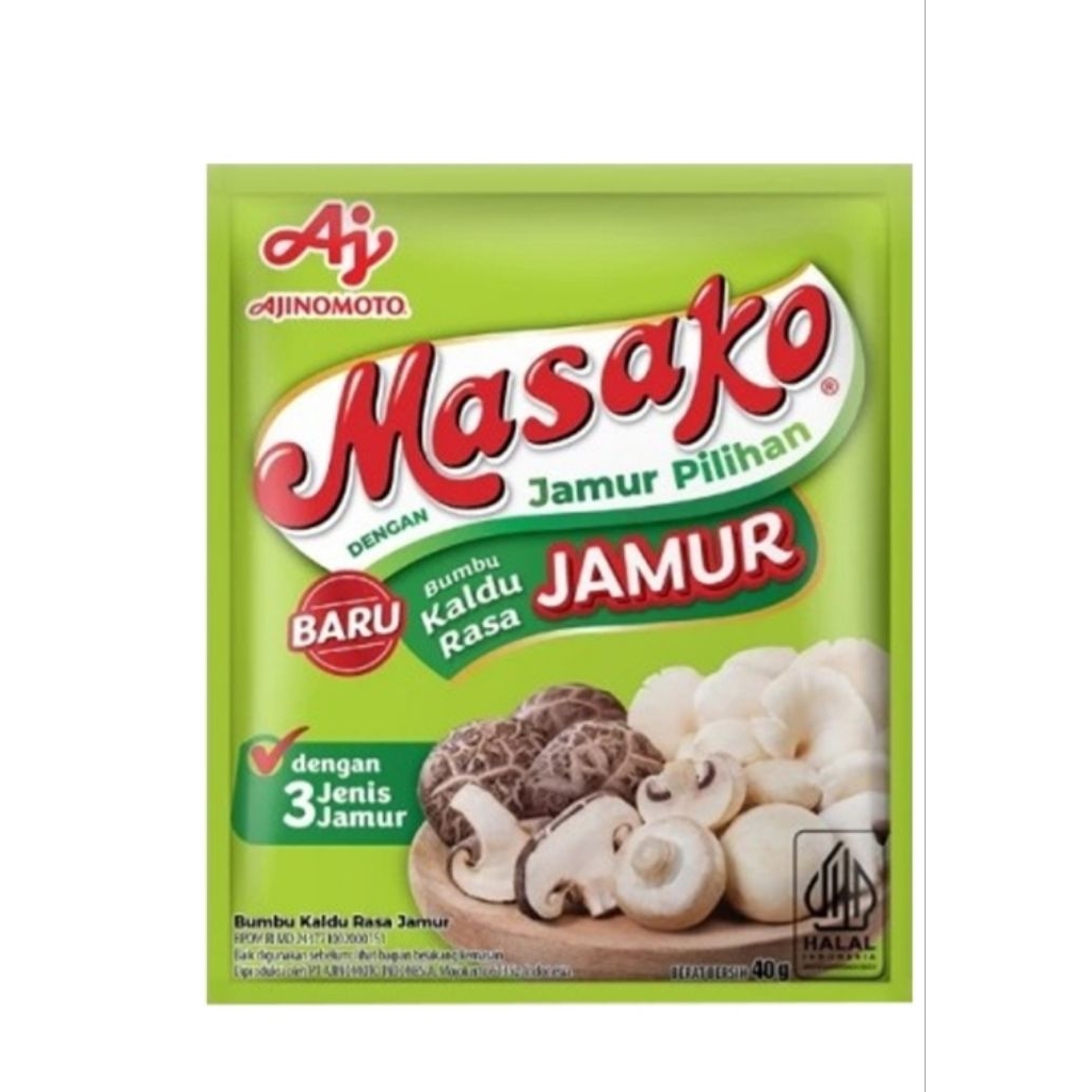 

Ajinomoto Masako kaldu jamur pack 40 gram