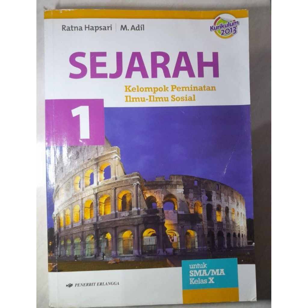 sejarah / kelas 10 / erlangga / ratna hapsari