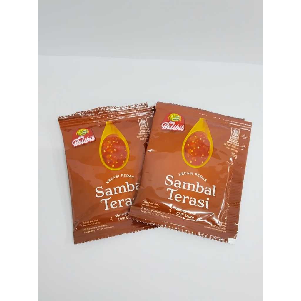 

DUA BELIBIS SAMBAL TERASI ECER 15G