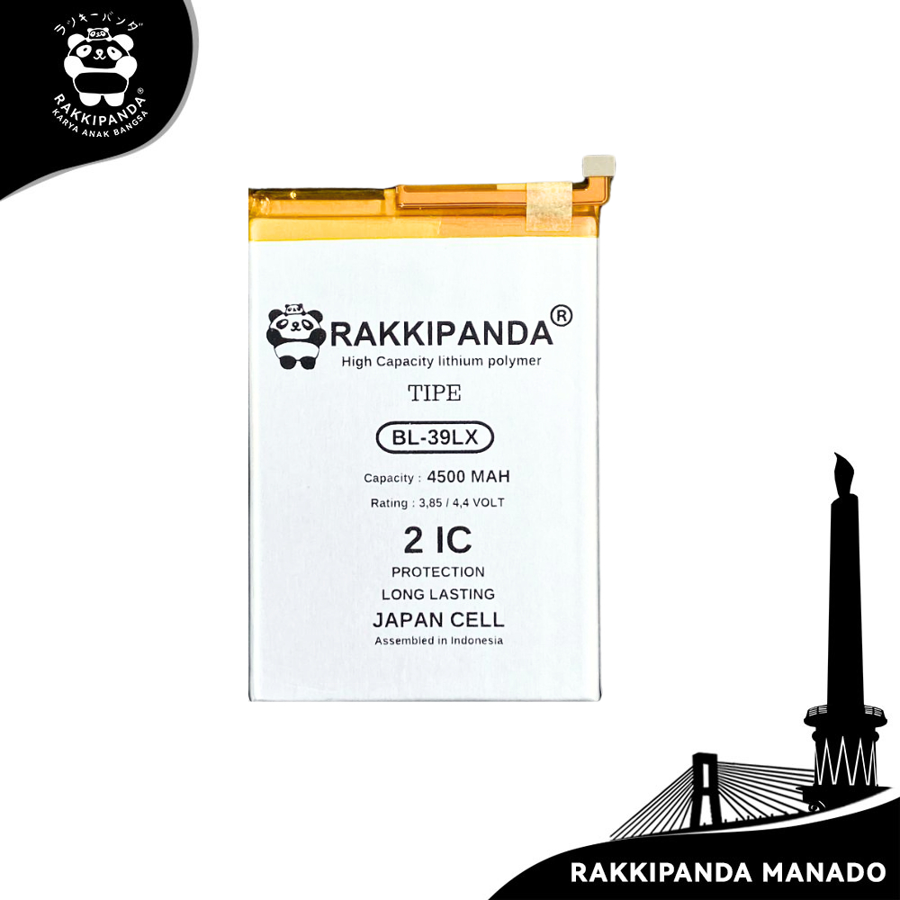 RakkiPanda Baterai HP BL-39LX Infinix S5 X652 / S5 Lite X652B / Smart 4 X653