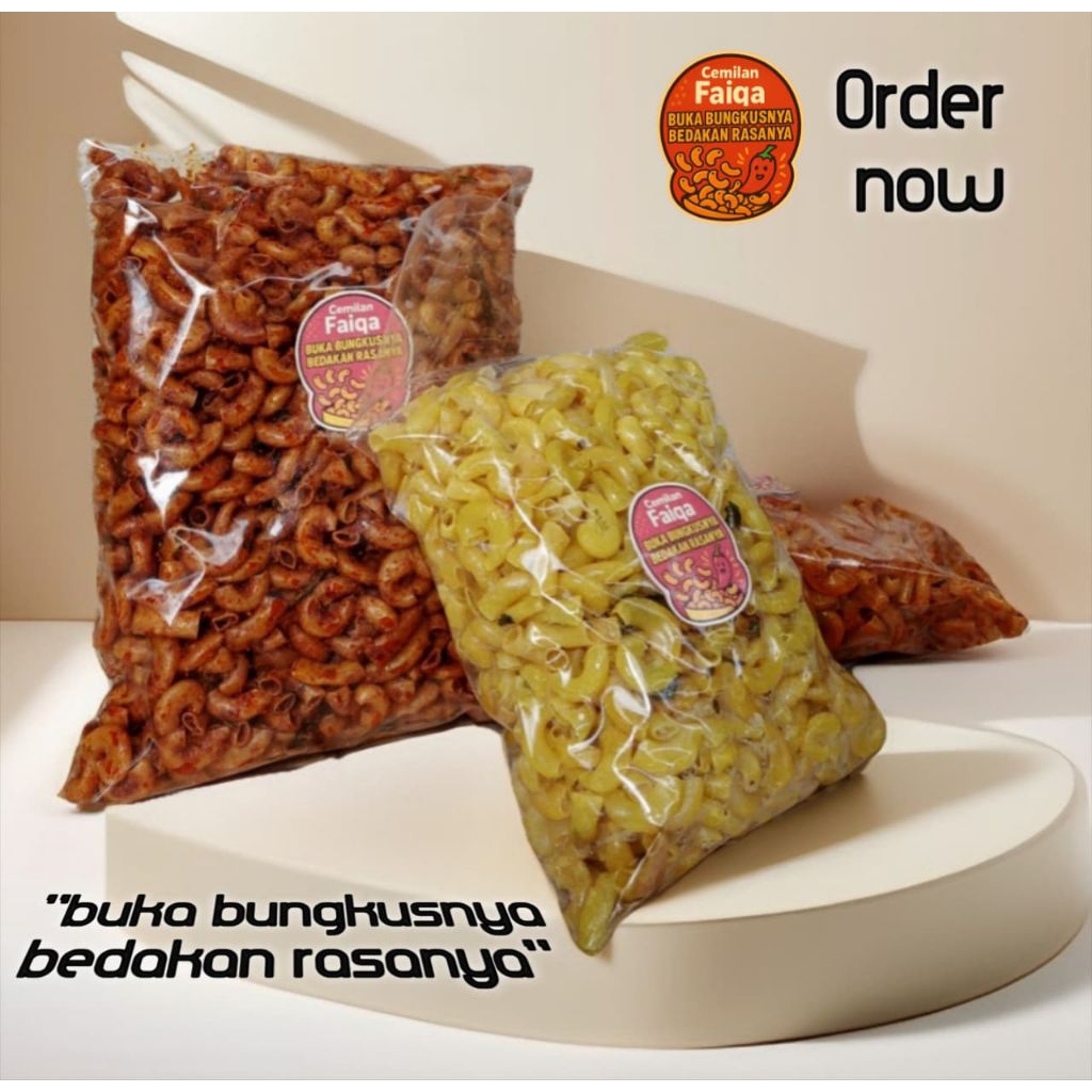 

Makaroni Cikruh 250 gram Pedas Daun Jeruk Makaroni Viral
