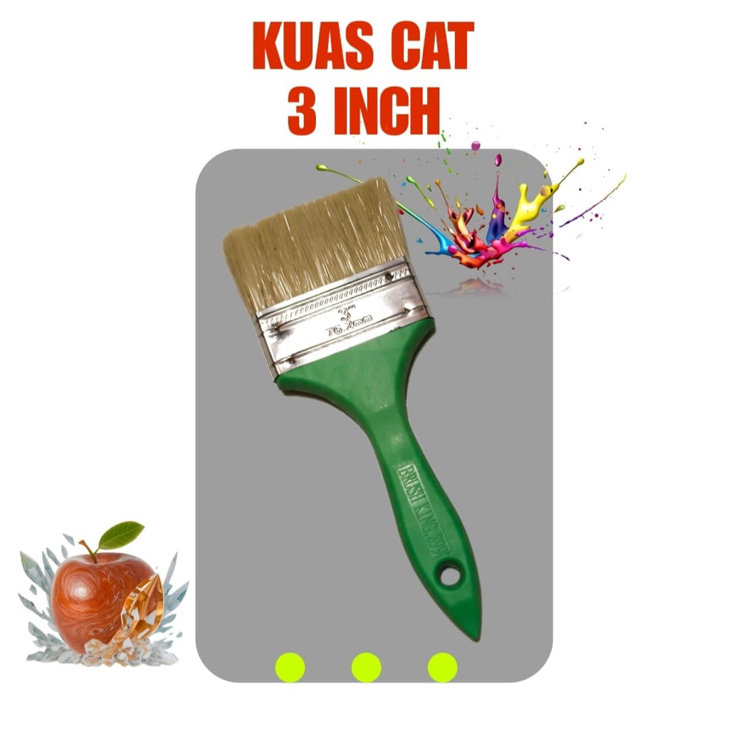 

KUAS 3 INCH | KUAS CAT | KUAS MULTIFUNGSI | KUAS PEMBERSIH KOTORAN