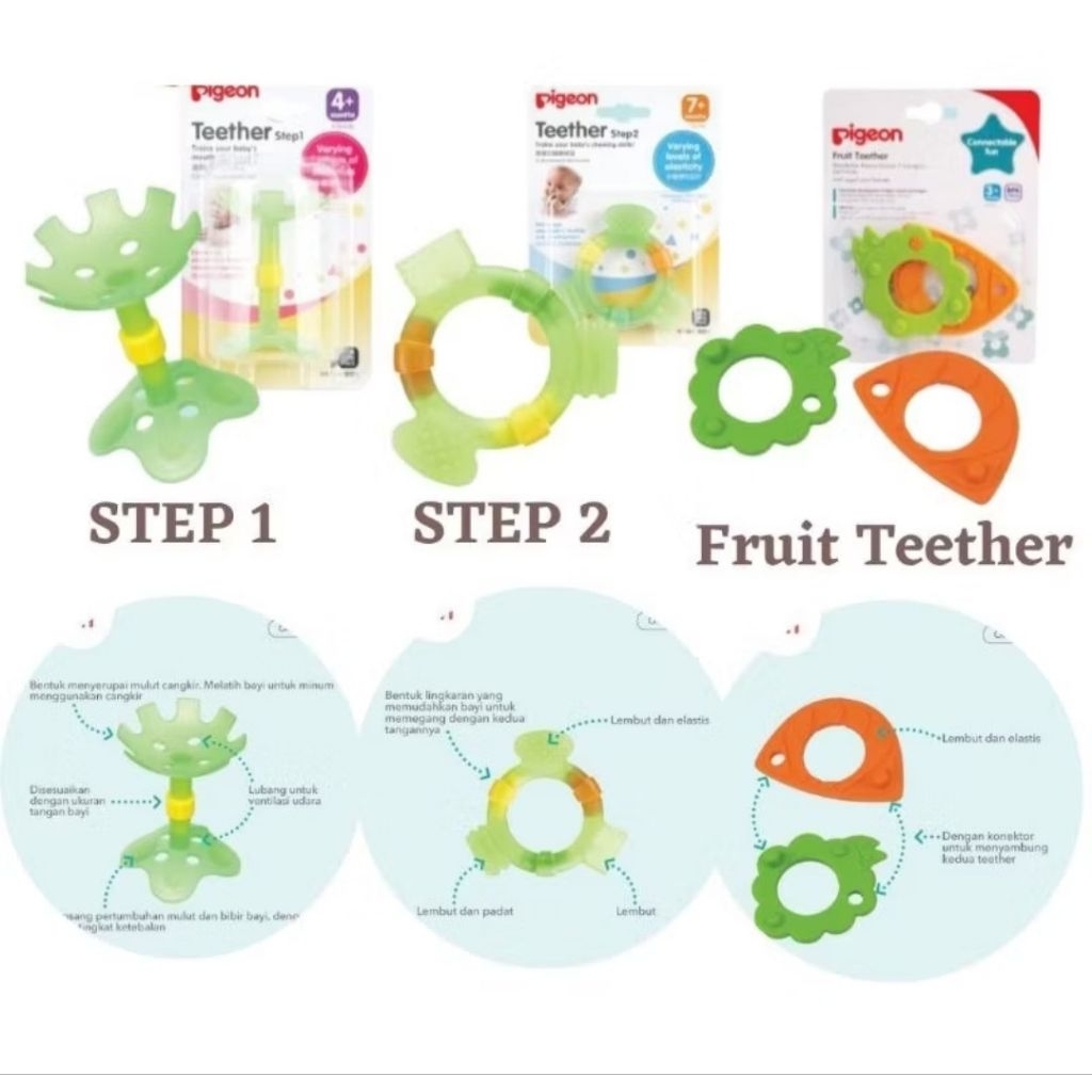 Pigeon Teether / gigitan bayi