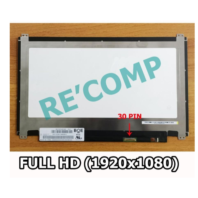 LAYAR LED LCD LENOVO THINKPAD L380 13.3 INCH FULL HD NON TOUCHSCREEN