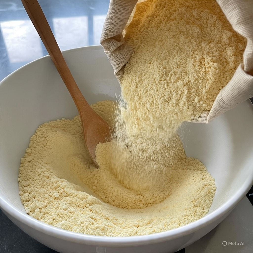 

TEPUNG JAGUNG MURNI KEMASAN 1KG TERBUAT DARI JAGUNG ASLI 100%