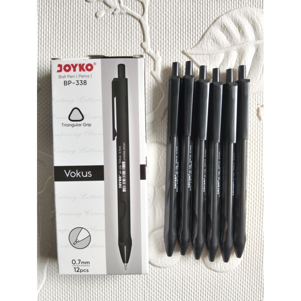 

Pulpen Joyko Vocus BP‑388 (12 pcs) | Pulpen Nyaman | Pulpen Murah Terlaris | Murah Berkualitas