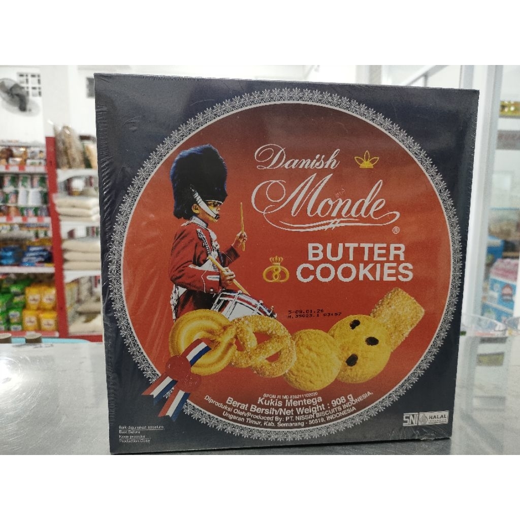 

Danish Monde Butter Cookies 908gr